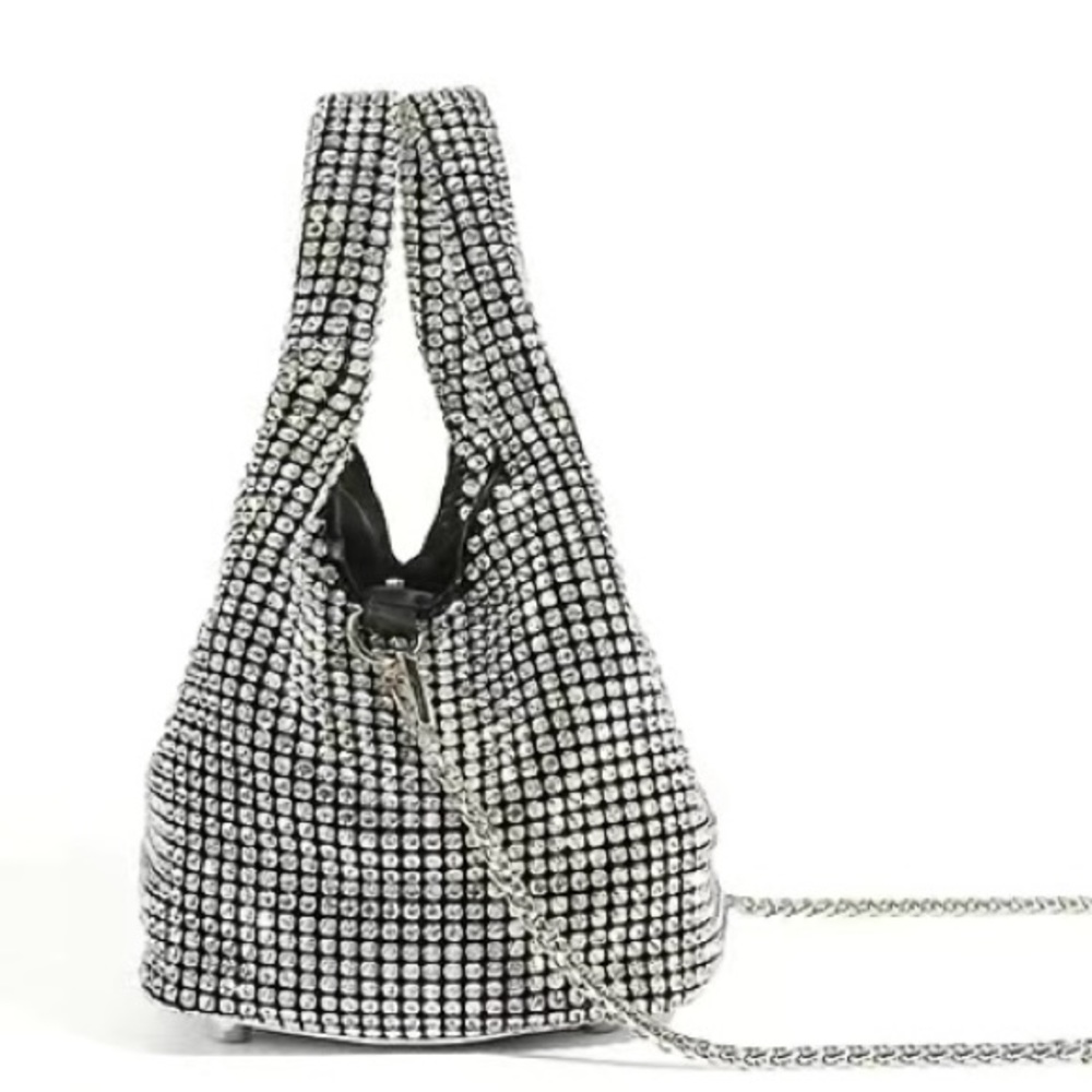 Sliver Rhinestone Bag/Crossbody - Picture 13 of 16